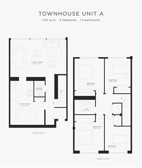 Townhouse Unit 1A at Eden Commons, Chicago